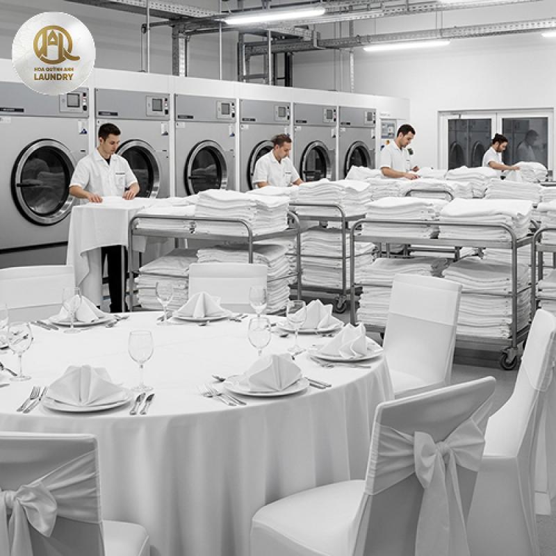 Giặt Ủi Trung tâm hội nghị, nhà hàng tiệc cưới
